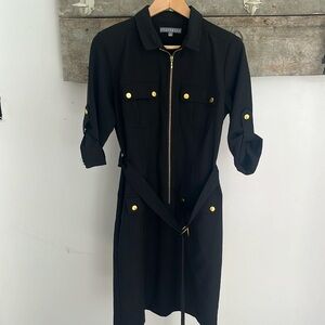 Military style dress